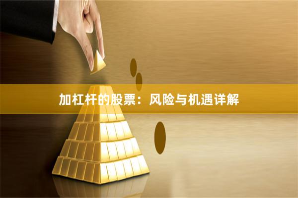 加杠杆的股票：风险与机遇详解